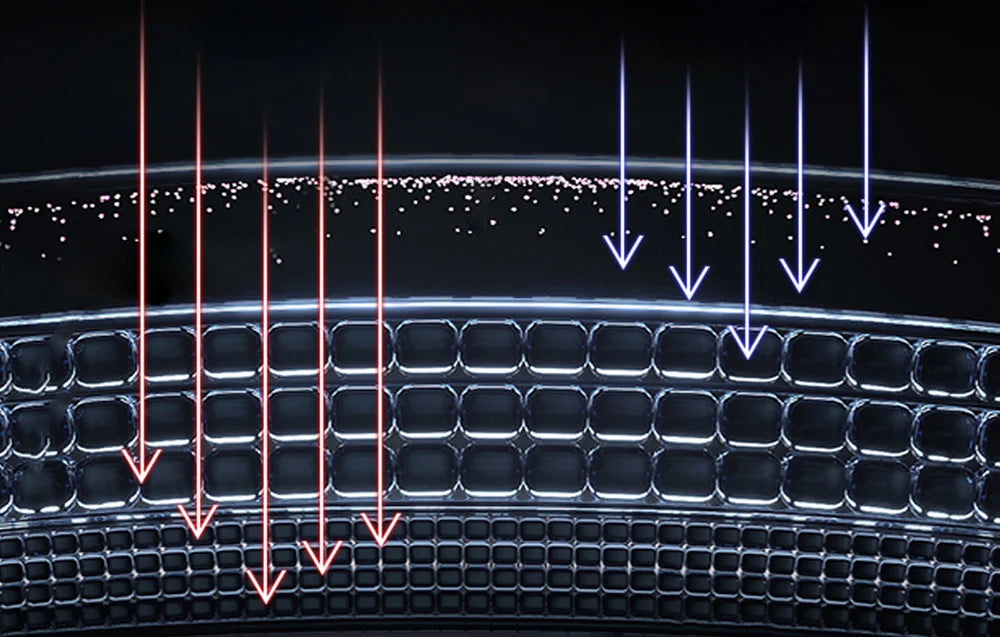 8 az 1-ben hideg-meleg terápiás arckezelő és ránctalanító gép EMS mikroárammal