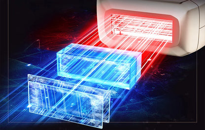 ANLAN IPL szőrtelenítő 610 - 1200 nm hullámhosszúsággal