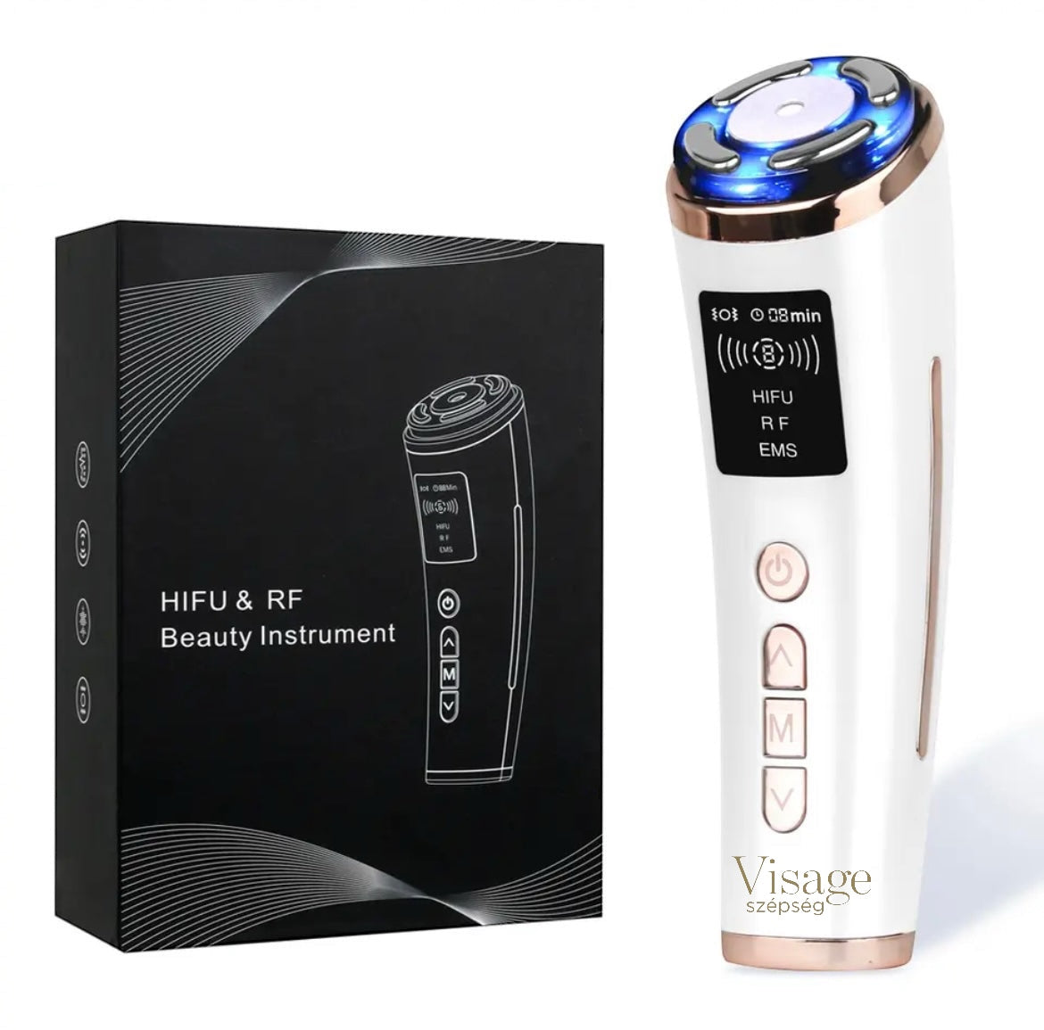 Visage 4 az 1-ben Hifu rádiófrekvenciás gép