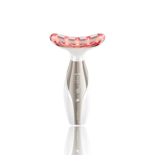 ANLAN 2 az 1-ben IPL szőrtelenítő és EMS Arc-nyak feszesítő gép cserélhető fejjel.