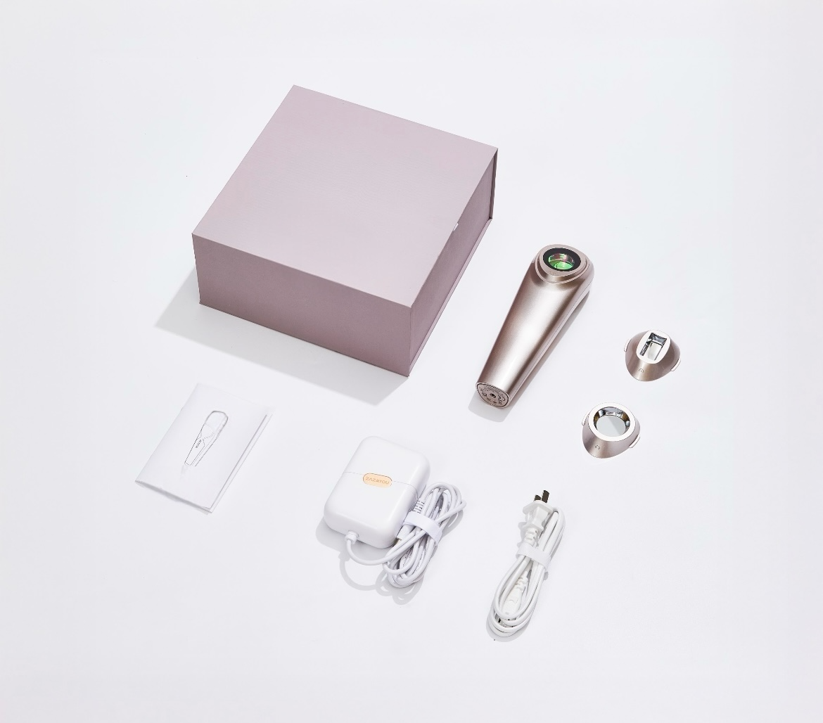 Visage DPL + NIR Zafír fényterápiás öregedésgátló professzionális kezelő gép hideg-meleg terápiával 2 cserélhető fejjel