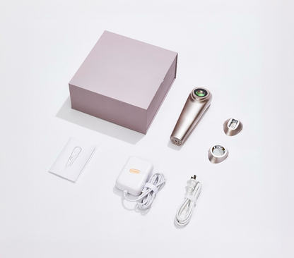 Visage DPL + NIR Zafír fényterápiás öregedésgátló professzionális kezelő gép hideg-meleg terápiával 2 cserélhető fejjel