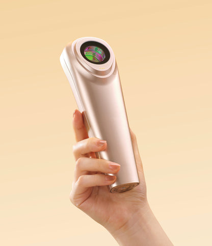 Visage DPL + NIR Zafír fényterápiás öregedésgátló professzionális kezelő gép hideg-meleg terápiával 2 cserélhető fejjel