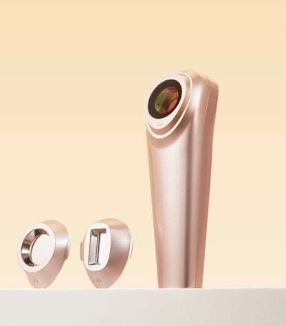 Visage DPL + NIR Zafír fényterápiás öregedésgátló professzionális kezelő gép hideg-meleg terápiával 2 cserélhető fejjel