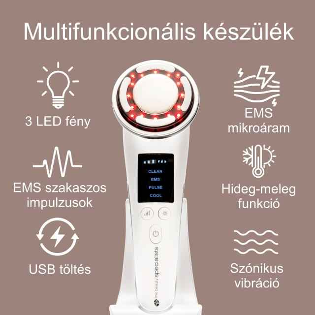 Rio Beauty Face Lift & Tone - 6 az 1-ben arcfeszesítő, anti-aging készülék, hideg-meleg terápiával